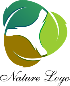 Nature Leaf Colour Logo PNG Vector