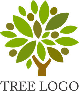 Nature Tree Logo PNG Vector