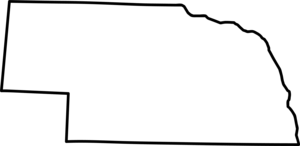 NEBRASKA MAP Logo PNG Vector