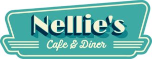 Nellie's Cafe & Diner Logo PNG Vector