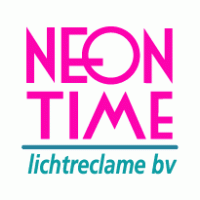 neon time Logo Vector