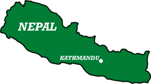 NEPAL MAP Logo PNG Vector