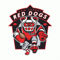 New Jersey Red Dogs Logo PNG Vector