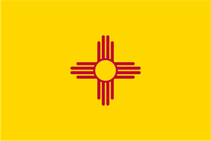 New Mexico State Flag and Seal Logo PNG Vector