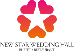 New star wedding hall Logo Vector