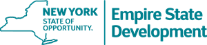 New York State of Opportunity Empire State Logo Vector