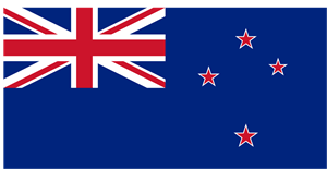 New Zealand Flag Logo Vector