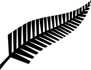 New Zealand Rugby Union Fern Logo PNG Vector