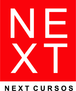 next cursos - red Logo PNG Vector