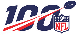 NFL 100 Logo PNG Vector