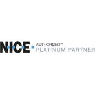 NICE Authorized Platinum Partner Logo PNG Vector