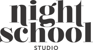 Night School Studio Logo Vector