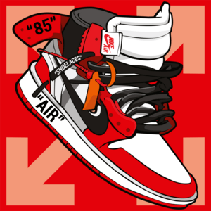 Nike Jordan Air Shoe Logo PNG Vector