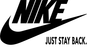 Nike Just Stay Back Logo PNG Vector