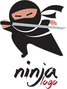 Ninja Logo PNG Vector