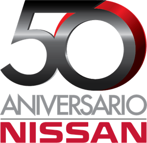 Nissan 50 Aniversario Logo PNG Vector