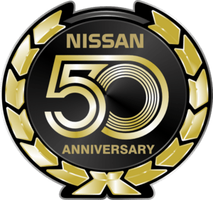 Nissan 50 Anniversary Logo PNG Vector