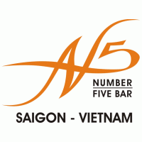 No 5 Bar Saigon Logo Vector