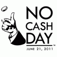 No Cash Day Logo PNG Vector