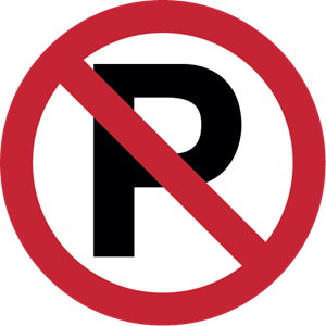 No parking Logo Vector
