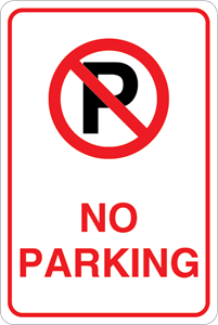 No parking Logo Vector