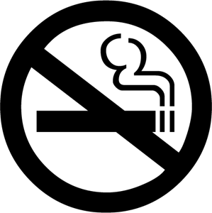 NO SMOKING SYMBOL Logo PNG Vector