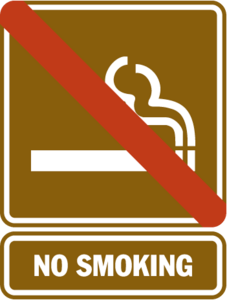 NO SMOKING TOURIST SIGN Logo PNG Vector