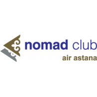 Nomad Club Air Astana Logo Vector