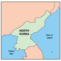 NORTH KOREA MAP Logo PNG Vector