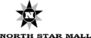 North Star Mall Retro Logo PNG Vector