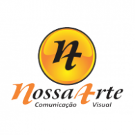 Nossa Arte Comunicação Visual Logo Vector