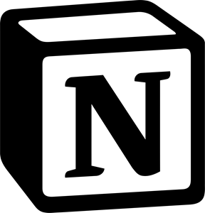 Notion App Logo PNG Vector