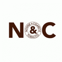 Novine & Cigarete Tobacco Logo Vector