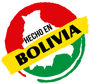 Nuevo Hecho en Bolivia Logo Vector
