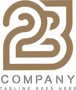 Number 23 Company Logo PNG Vector