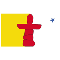 NUNAVUT TERRITORY FLAG Logo Vector