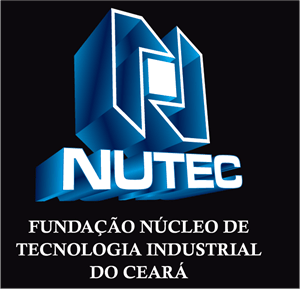 Nutec Versão Vertical com Nome Branco Logo Vector