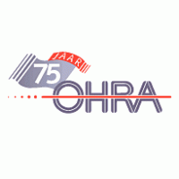 OHRA 75 jaar Logo PNG Vector