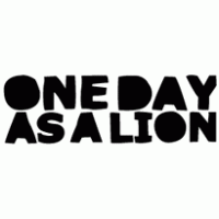 ONE DAY AS A LION Logo PNG Vector