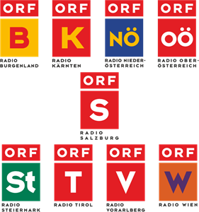 ORF Radio Stations Logo PNG Vector