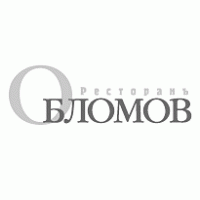 Oblomov Restaurant Logo PNG Vector