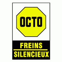 Octo Freins Silencieux Logo PNG Vector