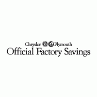 Official Factory Saving Logo Vector