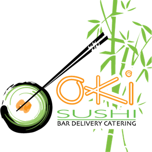 Oki Sushi Logo Vector