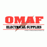 Omaf Electrical Supplies Logo PNG Vector