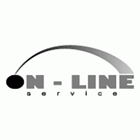 On-Line Service Logo PNG Vector
