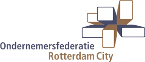 Ondernemersfederatie Rotterdam City Logo Vector