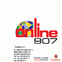 Online 907 Logo PNG Vector