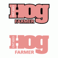 Ontario Hog Farmer Logo PNG Vector
