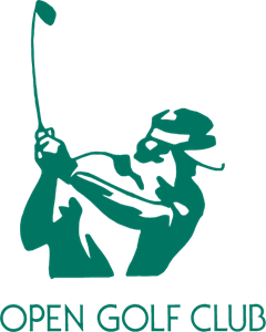 Open Golf Club Logo Vector